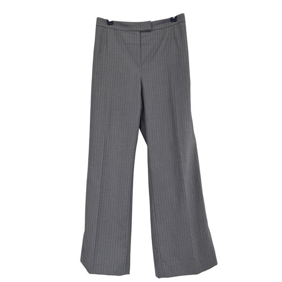 Le Suit Women’s 2-Piece Charcoal gray shirt Pinstripe Suit Set Size 18 - Picture 4 of 6